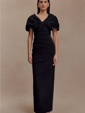 chinese dress ladies Balmain 2024 F/W Diamond Bouclé Maxi Dress – Recess main image 0